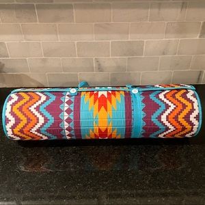 Beach Mat with Pillow. Like New. BOHO